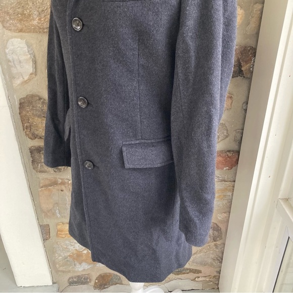 J. Crew Ludlow Topcoat in Italian Wool Cashmere Heather Charcoal F5543 $450 - Picture 7 of 17